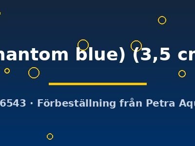 phantom blue) (3,5 cm)
