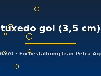 tuxedo gol (3,5 cm)