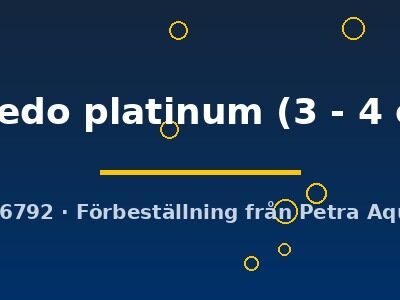 tuxedo platinum (3 - 4 cm)