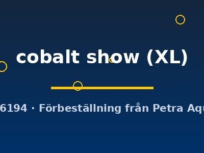 cobalt show (XL)