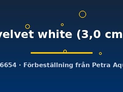 velvet white (3,0 cm)