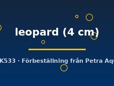 leopard (4 cm)