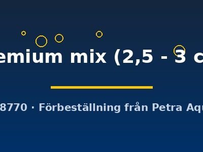 premium mix (2,5 - 3 cm)