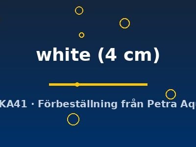 white (4 cm)