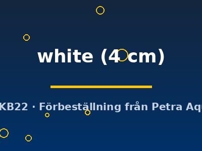 white (4 cm)