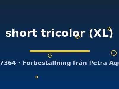 short tricolor (XL)