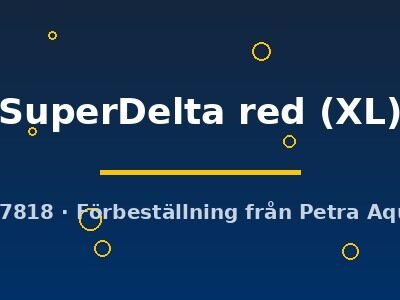 SuperDelta red (XL)