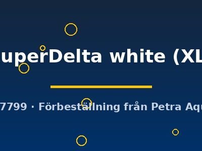 SuperDelta white (XL)