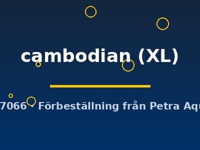 cambodian (XL)