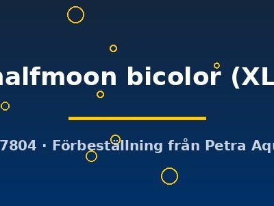 halfmoon bicolor (XL)