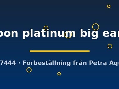 halfmoon platinum big ears (XL)