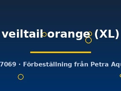 veiltail orange (XL)