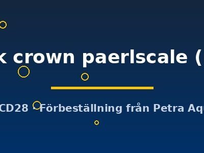 red black crown paerlscale (5 - 6 cm)