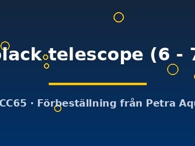 Carassius auratus l.f. red black telescope 6–7 cm