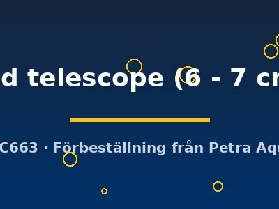 Carassius auratus l.f. red telescope 6–7 cm