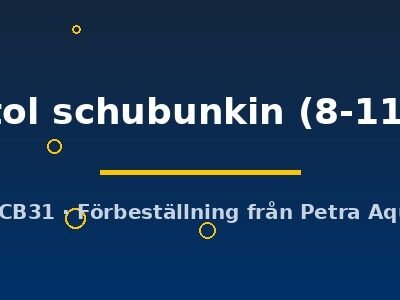 bristol schubunkin (8-11 cm)