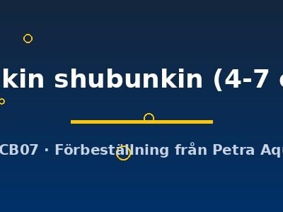 sankin shubunkin (4-7 cm)