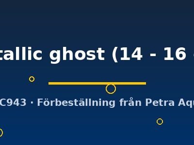 metallic ghost (14 - 16 cm)