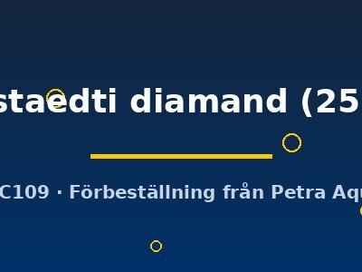 gueldenstaedti diamand (25 - 30 cm)