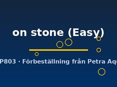 on stone (Easy)