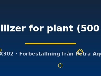 fretilizer for plant (500 ml)