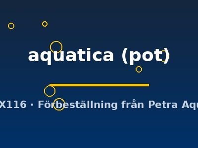 Neobeckia aquatica pot