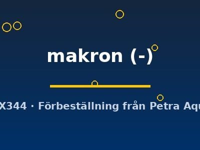 makron (-)