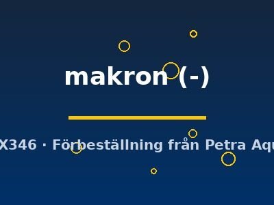 makron (-)