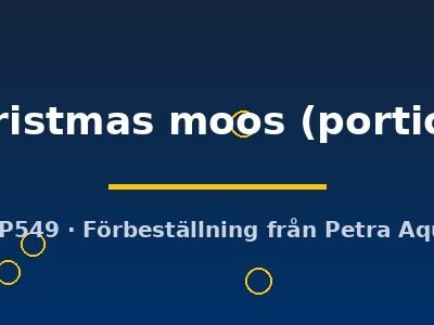 christmas moos (portion)
