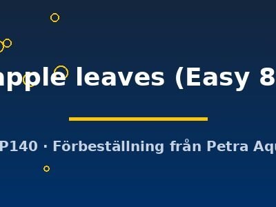 Bucephalandra apple leaves Easy8