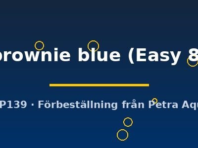 brownie blue (Easy 8)