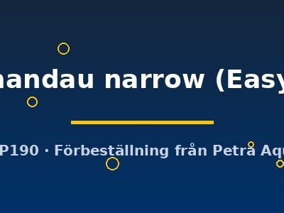 lamandau narrow (Easy 8)