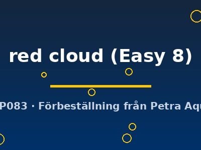 red cloud (Easy 8)