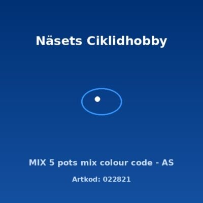 MIX 5 pots mix colour code - AS