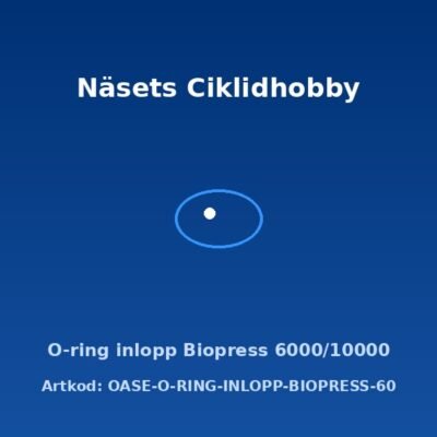 O-ring inlopp Biopress 6000/10000