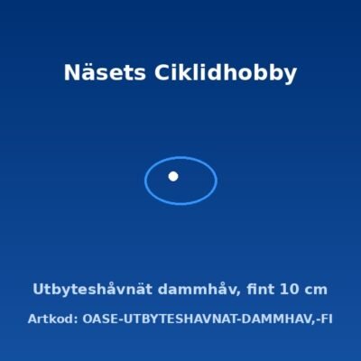Utbyteshåvnät dammhåv, fint 10 cm