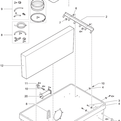 ProfiClear Prem. Standing Bed Module XL