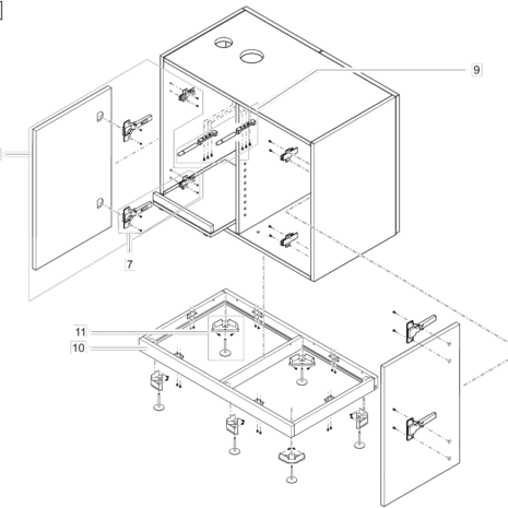 HighLine room divi. whiteg. 300 wild oak HighLine room divi. whiteg. 300 wild oak