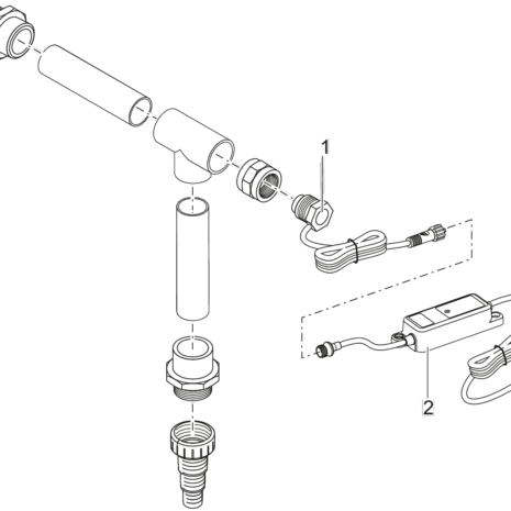 Wall Spout LED Set Wall Spout LED Set